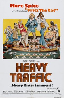 Heavy Traffic Metal Framed Poster