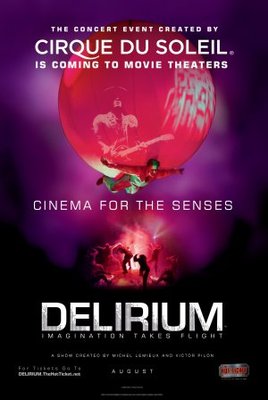 Cirque du Soleil: Delirium Poster with Hanger