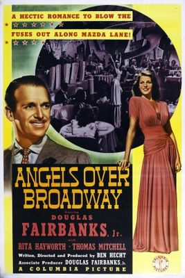 Angels Over Broadway Wooden Framed Poster