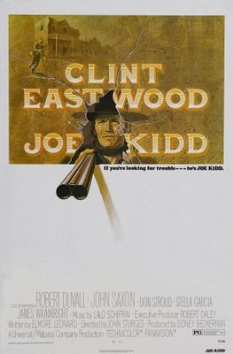 Joe Kidd Wooden Framed Poster