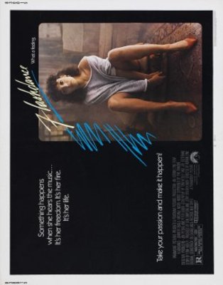 Flashdance Poster with Hanger
