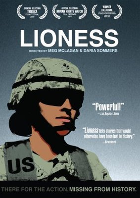 Lioness Poster with Hanger