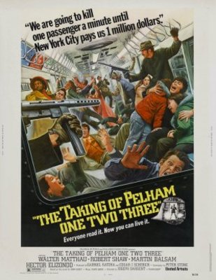 The Taking of Pelham One Two Three Metal Framed Poster
