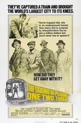 The Taking of Pelham One Two Three Wooden Framed Poster
