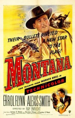 Montana Wooden Framed Poster