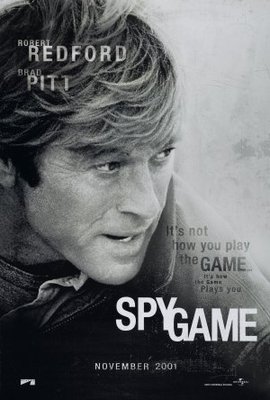 Spy Game Wooden Framed Poster