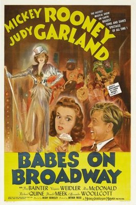 Babes on Broadway Poster with Hanger