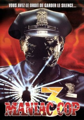 Maniac Cop 3: Badge of Silence Wooden Framed Poster
