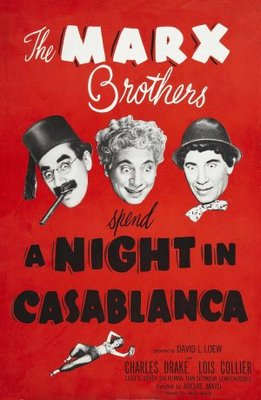A Night in Casablanca Canvas Poster