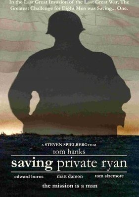 Saving Private Ryan Metal Framed Poster