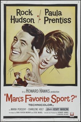 Man's Favorite Sport? Metal Framed Poster