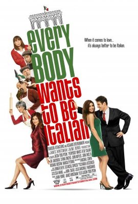 Everybody Wants to Be Italian Canvas Poster