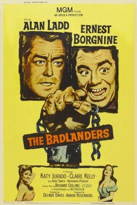 The Badlanders Wooden Framed Poster
