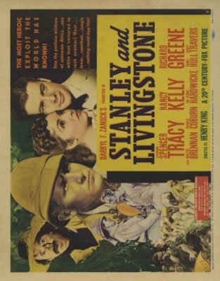 Stanley and Livingstone Metal Framed Poster