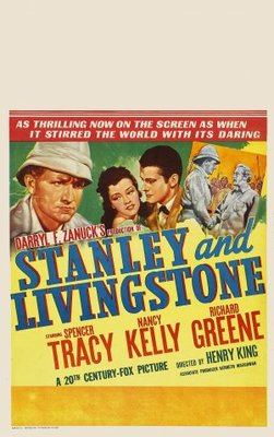 Stanley and Livingstone Wooden Framed Poster