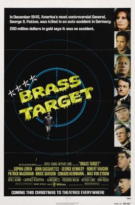 Brass Target Metal Framed Poster
