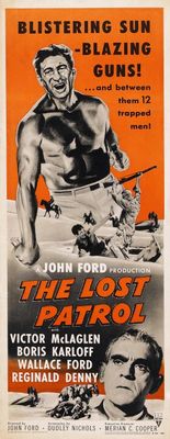 The Lost Patrol Metal Framed Poster