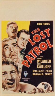 The Lost Patrol Wooden Framed Poster
