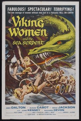 The Saga of the Viking Women and Their Voyage to the Waters of the Great Sea Serpent Wood Print