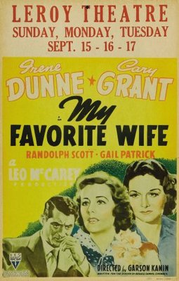 My Favorite Wife Wooden Framed Poster