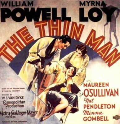 The Thin Man pillow