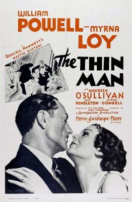The Thin Man Wooden Framed Poster