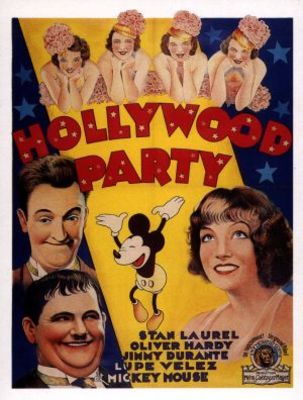 Hollywood Party Poster with Hanger