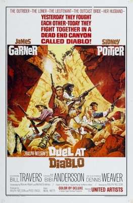 Duel at Diablo Wood Print