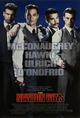The Newton Boys Wooden Framed Poster