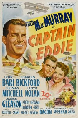 Captain Eddie Wooden Framed Poster