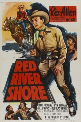 Red River Shore Poster with Hanger