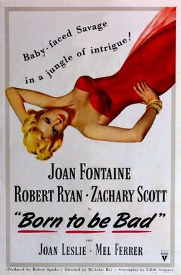 Born to Be Bad Poster with Hanger