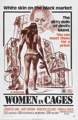 Women in Cages Wooden Framed Poster