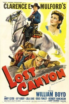 Lost Canyon Canvas Poster