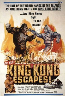 King Kong Escapes Canvas Poster