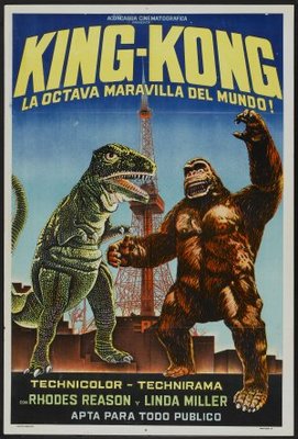 King Kong Escapes Wooden Framed Poster