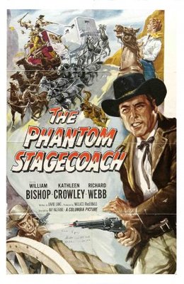 The Phantom Stagecoach Wooden Framed Poster