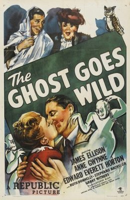 The Ghost Goes Wild Metal Framed Poster