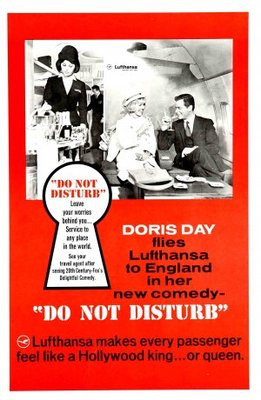 Do Not Disturb Poster with Hanger
