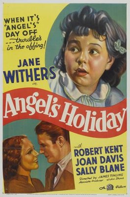 Angel's Holiday Metal Framed Poster