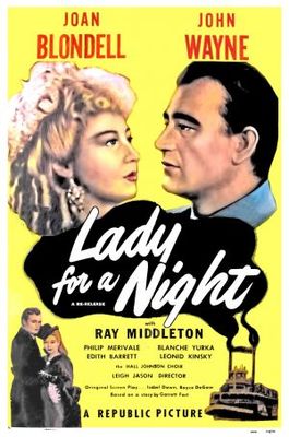Lady for a Night Metal Framed Poster