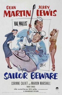 Sailor Beware Wooden Framed Poster