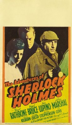 The Adventures of Sherlock Holmes Wooden Framed Poster