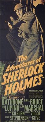 The Adventures of Sherlock Holmes Canvas Poster