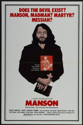Manson Wooden Framed Poster