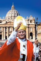 Pope John Paul II: Builder of Bridges tote bag #
