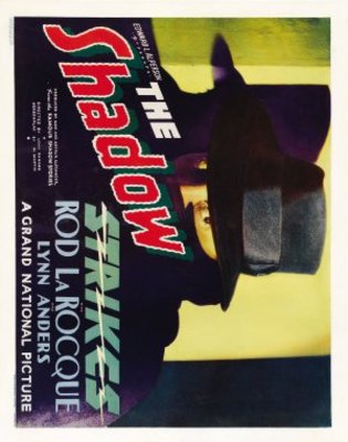 The Shadow Strikes Metal Framed Poster