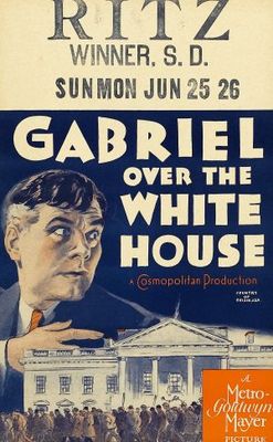 Gabriel Over the White House Stickers 637892