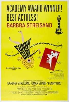 Funny Girl Poster with Hanger