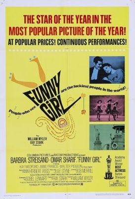 Funny Girl Canvas Poster
